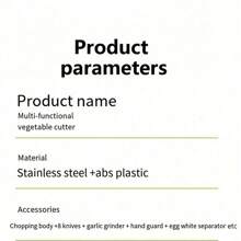 1 盒蔬菜切丝器，多功能高效土豆磨碎机和蔬菜切丝器，家用厨房便携式蔬菜切丝器