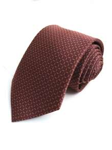 1 条勃艮第手工领带，适合休闲、婚礼、商务和派对场合男士领带 - 彩色 - 查看 12