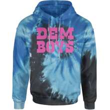 Dem Boys Hot Pink Dallas  Adult Hoodie Sweatshirt