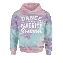 Dance Is My Favorite Season Youth-Sized Hoodie - Charcoal grey - View 8