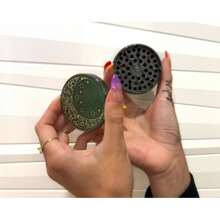 新月星形研磨机、奇思妙想研磨机、月亮星形研磨机、大型研磨机、五件套研磨机、月亮药草研磨机 - 彩色 - 查看 3