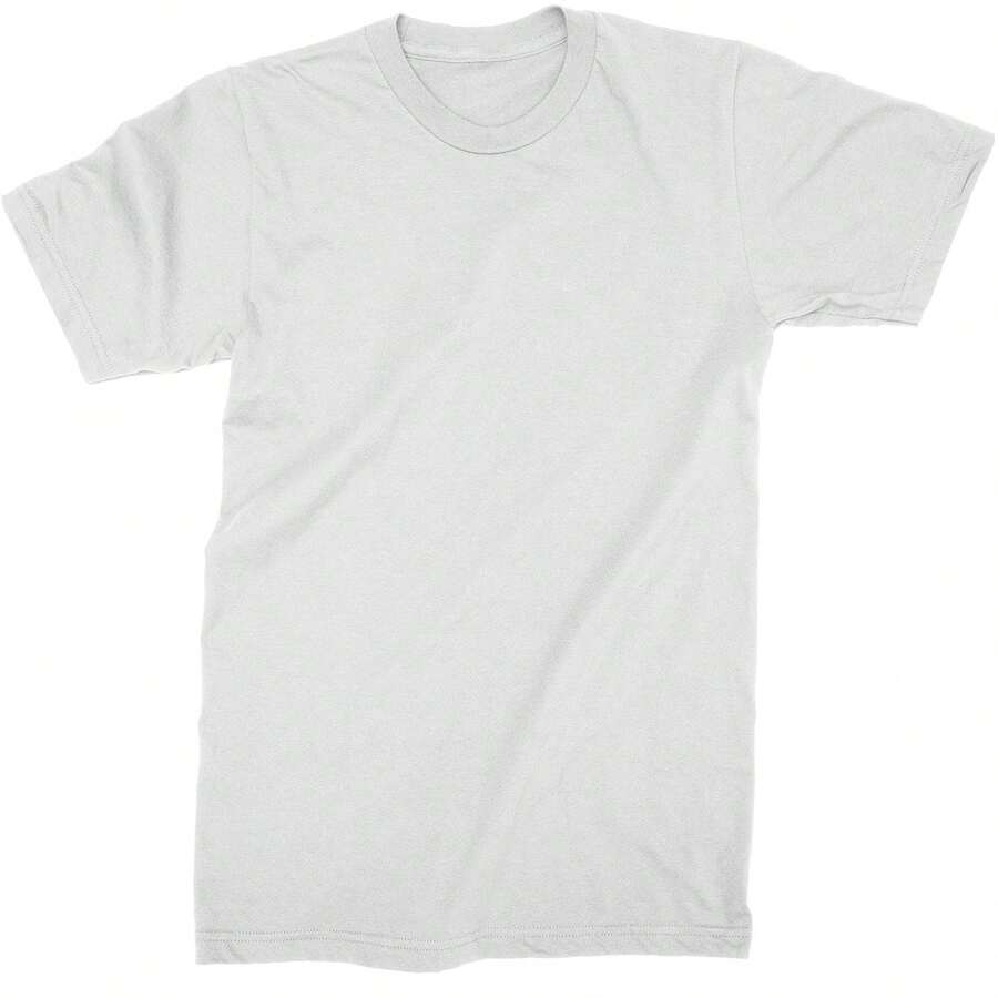 Basics - Pure & Simple Blank Apparel Mens T-Shirt - White - View 1