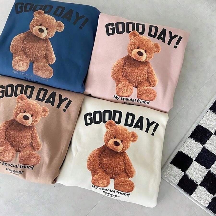 Sudadera con capucha nueva para mascotas, diseño lindo de oso, apropiada para perros y gatos pequeños como Teddy, Poodle y otros, otoño e invierno