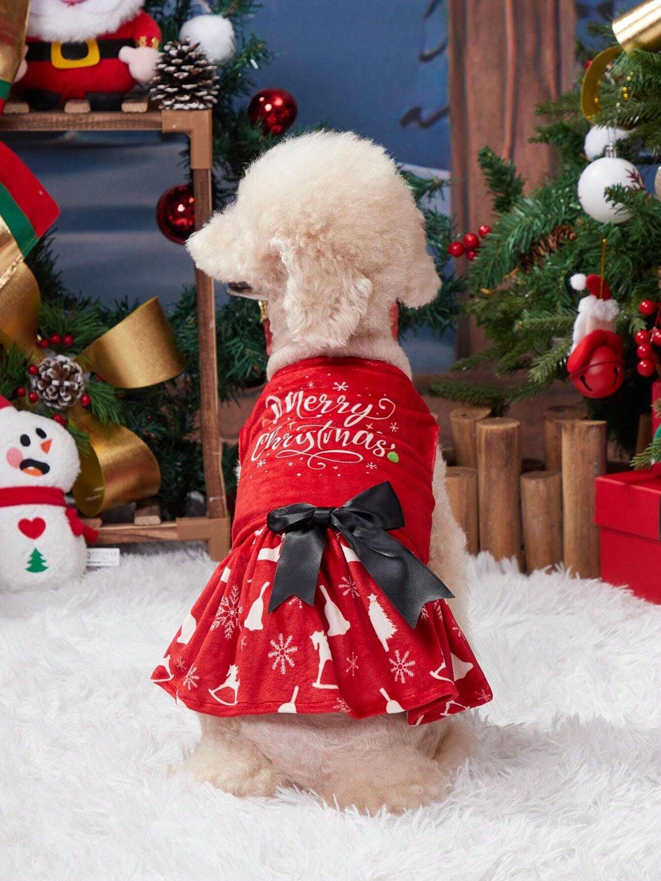 1pc Christmas Dog Dress Puppy Skirt for Sale Australia New Collection