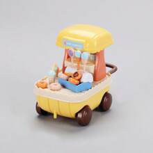 Kids Pretend Play Mini Washing Machine Kitchen Scene Toy Set, Doll House Miniature Furniture DIY Model
