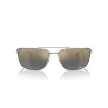 Ray-Ban | Unisex Polarized Sunglasses, Rb3737 Chromance Rb3737Ch |  | Women Sunglasses - Silver - View 6