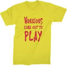 Warriors Come Out To Play  Mens T-Shirt - 紫紅色 - 查看 12