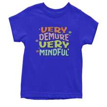 Very Demure, Very Mindful Youth T-Shirt - 紮染棉花糖 - 查看 10
