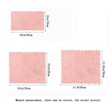 10 chiếc khăn lau bát đĩa nhà bếp tái sử dụng màu ngẫu nhiên, dụng cụ vệ sinh nhà cửa, vải bọt biển sợi, giẻ lau bằng lông cừu san hô, khăn lau khô nhanh - Màu Xám nhạt - Xem 11