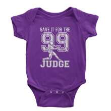 Save It For The Judge 99  Infant One-Piece Romper Bodysuit And Toddler T-Shirt - 藏蓝色 - 查看 7