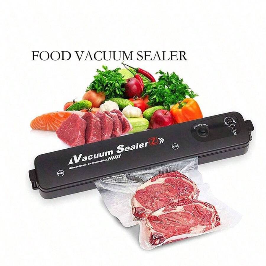 1pc Portable Wireless Vacuum Sealer With USB Charging - Includes 10 Free Bags To Keep Food Fresh Longer - UK Plug(220-240V) - View 1