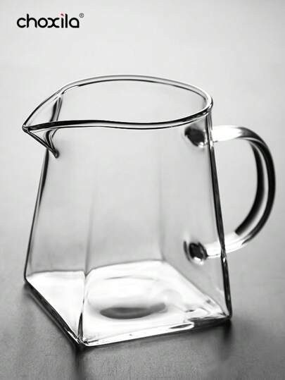 choxila 1pc Glass Coffee Pot, Pour Over Coffee Pot, Hand Brew Transparent Sharing Pot Coffee Maker, Household Large Capacity Tea Pot Water Kettle, Coffee Accessories Back To School