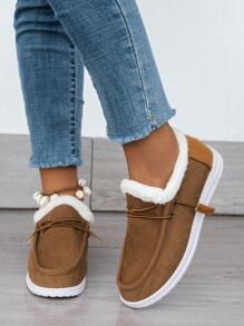 Neuester Mode Dicksohlige wasserdichte, warme, retroartige Frühlings-/Herbst-/Winterklassische rutschfeste wasserdichte Schneestiefel, kurzer Schaft mit weicher Sohle, geruchsabweisend, Schlupfeinstieg