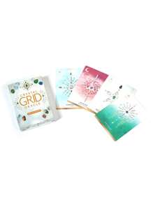 1set Crystal Grid Oracle Expand Your Self Awareness From The Crystal Kingdom Tarot Cards, Dowsing Rods, Angle Cards, Board Games For Teens, Manifestation, Crystal Meaning Cards, Shaman, Grid Paper, Tarot Art - Multicolor - View 7