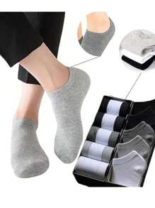 Kit 12 Pairs Of Men's And Women's Ankle Socks - Nhiều màu - Xem 1