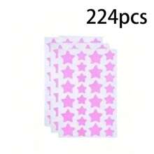 224 piezas Paquete de pegatinas súper lindas, pegatinas de dibujos animados divertidas, pegatinas mini impermeables y a prueba de sudor, dulces y adorables para fiestas, oficina, Halloween y talla grande - Multicolor - Ver 8