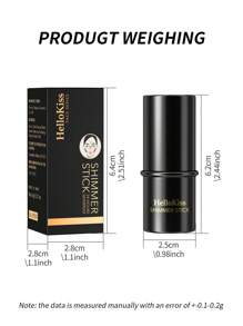 HelloKiss 高光輪廓棒，1入組長效提亮陰影防水輪廓霜珠光蠶鼻陰影輪廓棒輪廓棒 - Camel Suede - 查看 6