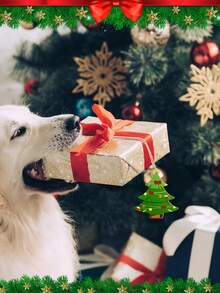 10 张空白木制圣诞树挂卡、可写五角星圣诞树饰品、DIY 悬挂工艺品，用于圣诞节悬挂装饰用品。 - 木質色 - 查看 3