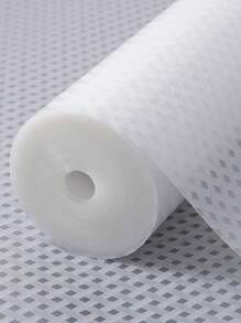 1 Cuộn Tấm Lót Kệ EVA Không Dính - Chống thấm nước & Bền bỉ, Thích hợp cho tủ lạnh & ngăn kéo tủ, Kích thước tùy chỉnh, Chống trượt mạnh, Bán trong suốt - Trong sáng - Xem 2