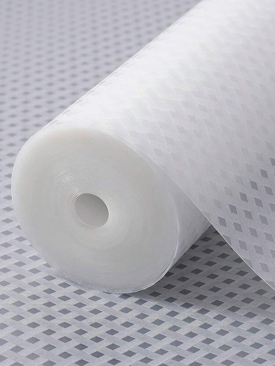1 Cuộn Tấm Lót Kệ EVA Không Dính - Chống thấm nước & Bền bỉ, Thích hợp cho tủ lạnh & ngăn kéo tủ, Kích thước tùy chỉnh, Chống trượt mạnh, Bán trong suốt