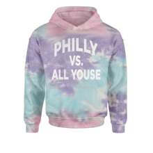Philly Vs. All Youse Philly Thing Youth-Sized Hoodie - Tie-dye pacific - View 8