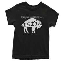 This Girl Has Ties To The Bills Mafia Youth T-Shirt