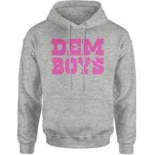 Dem Boys Hot Pink Dallas  Adult Hoodie Sweatshirt