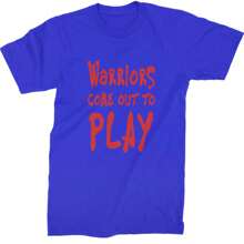 Warriors Come Out To Play  Mens T-Shirt - 紫紅色 - 查看 10