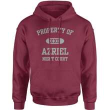Property Of Azriel ACOTAR Adult Hoodie Sweatshirt - Màu xám than - Xem 6