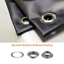 100pcs Grommet Tool Kit Copper Grommet Eyelet Set With Hole Hollow Punch, Grommet Setter Tools For Clothing Leather Fabric Belt - Multicolor - View 3