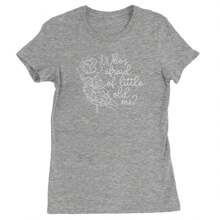 Who's Afraid Of Little Old Me Rose Skeleton Hand TTPD Music Womens T-Shirt - Rừng xanh - Xem 3