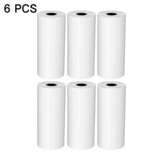 Clear Self Adhesive Sticker Paper, Transparent Sticker Printing Paper For Mini Portable Printers, 55mm X 24mm, Suitable For Most Portable Wireless Pocket Printers - White - View 8