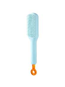 1 pieza Peine mágico retráctil, limpieza del cuero cabelludo, cepillo de masaje portátil para el cabello, cepillo antiestático, para uso doméstico, cepillo, cepillos de cabello, cepillo de bordes, cepillar el cabello, peine de cabello, peinar el cabello, cepillo desenredante, cepillo de bolas, mini cepillo de cabello, set de cepillos de cabello, peine de madera - Multicolor - Ver 14