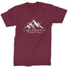 Illyrian Training Camp Night Court Mens T-Shirt - 森林綠 - 查看 6