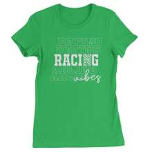 Racing Vibes Womens T-Shirt - Yellow - View 4
