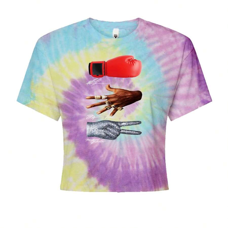 Tyson  Jackson Iconic Michaels Cropped T-Shirt