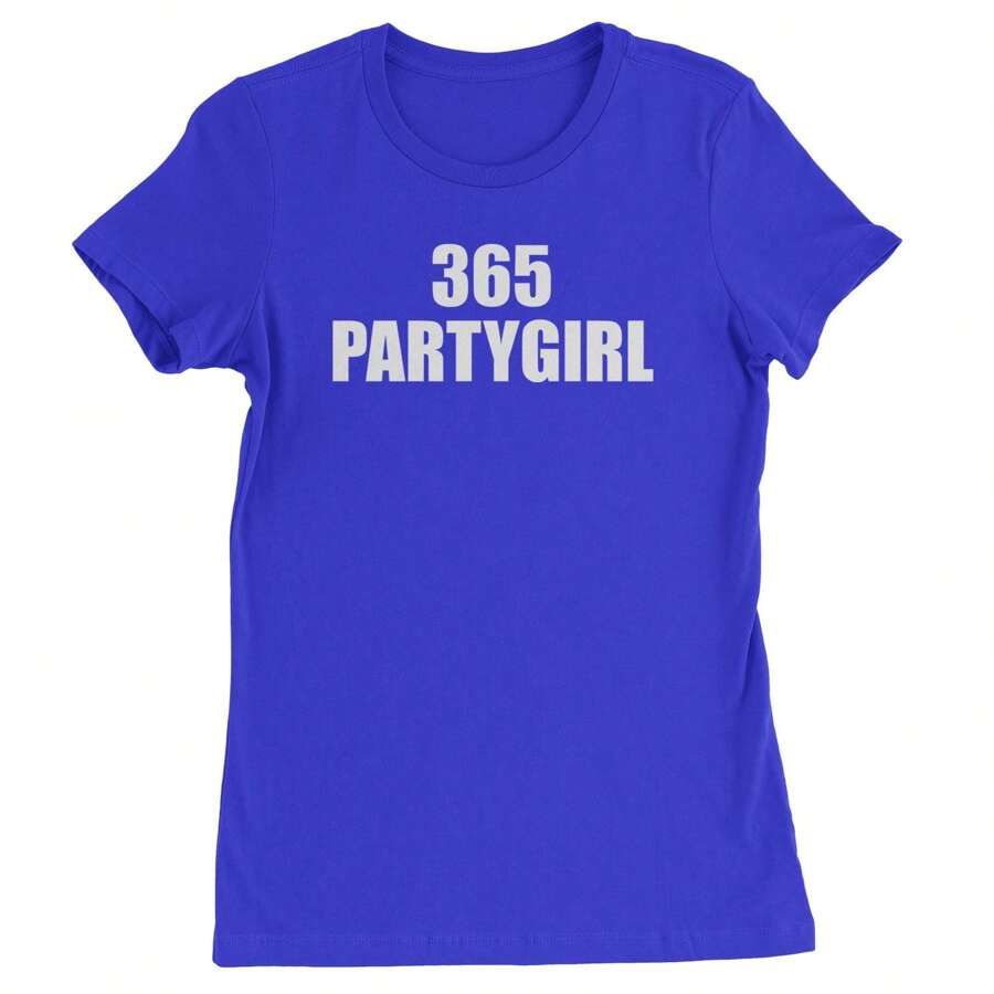Womens T-Shirt - 寶藍色 - 查看 1