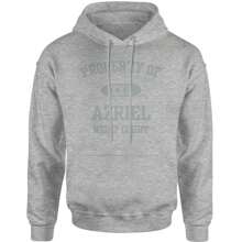Property Of Azriel ACOTAR Adult Hoodie Sweatshirt - Màu xám than - Xem 4