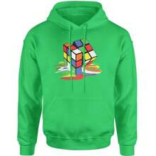 Embroidered  Pot Leaf Patch (Pocket Print) Adult Crewneck Sweatshirt - 凱利.格林 - 查看 1