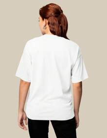 T-Shirt Sublim Long Beach StreetWear Shirt 100% Cotton Unisex Men Women Printed Shirt 006 - 白色 - 查看 4