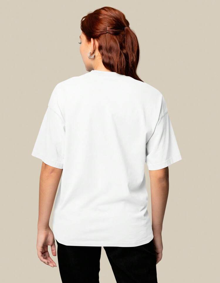 T-Shirt Sublim Long Beach StreetWear Shirt 100% Cotton Unisex Men Women Printed Shirt 006 - 白色 - 查看 4