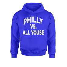 Philly Vs. All Youse Philly Thing Youth-Sized Hoodie - Tie-dye pacific - View 6