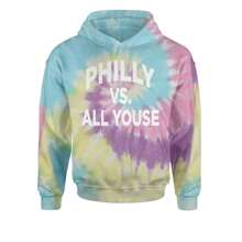 Philly Vs. All Youse Philly Thing Youth-Sized Hoodie - Tie-dye pacific - View 9