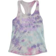 World's Best Ex Girlfriend Y2K Revenge Racerback Tank Top For Women - 藏蓝色 - 查看 7