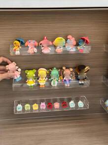 1pc Blind Box Figure Display Stand, Eyeglass Storage Rack, Bedroom Wall Decor Shelf - Multicolor - View 4