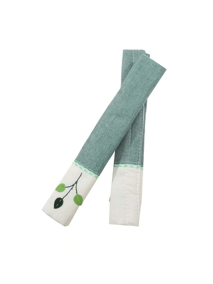 1 Pair Soft Grip Cloth Handle Covers Protective Door Knob Covers For