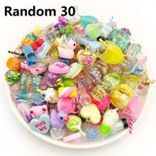 5/10/20/30/50/60/80/100pcs Multicolor Glossy Glass Beads - Transparent Jewelry Making Kit - Create Unique Necklaces, Bracelets And Earrings, Suitable For DIY Enthusiasts