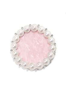 复古珍珠展示框指甲油调色盘，新款爆款调色盘，复古珍珠展示框，花朵美甲板展示板 - 彩色 - 查看 6