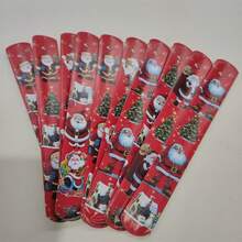 12 chiếc vòng tay Giáng sinh hình chữ thập, hình ông già Noel, hình tuần lộc, hình ông già Noel, trang trí tiệc cho trẻ em, hình động vật kỷ Jura, thước kẻ. - Nhiều màu - Xem 16