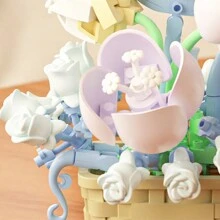 1 件彩色花卉系列积木盆栽花卉、装饰花束、春花积木、生日礼物、圣诞礼物、新年礼物、迷你积木、桌面装饰、缓解压力、缓解压力、可爱积木、积木收藏。随机包装、家居收藏装饰、办公桌面装饰、桌面装饰礼品、积木益智玩具、打造您自己的花卉收藏。 - 彩色 - 查看 9